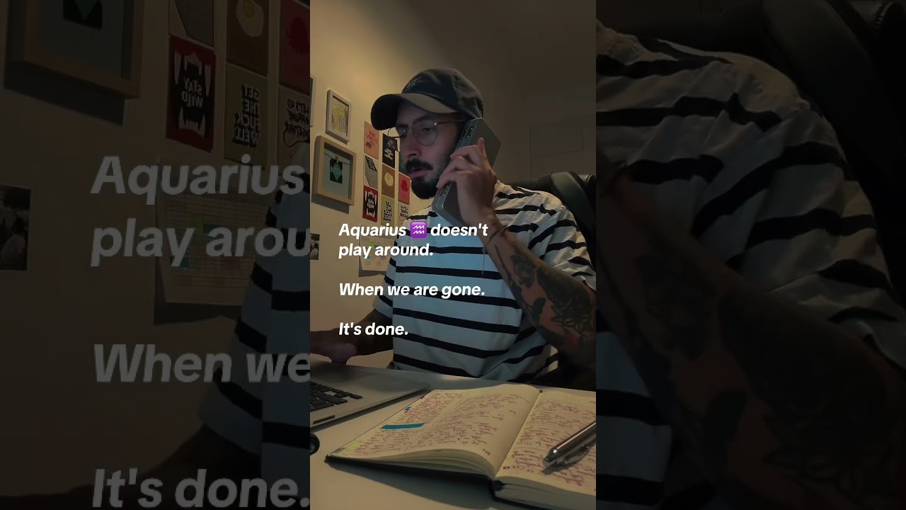 Aquarius doesn't play around 