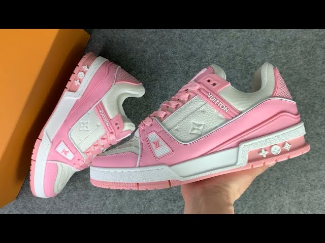 pink louis vuitton shoes