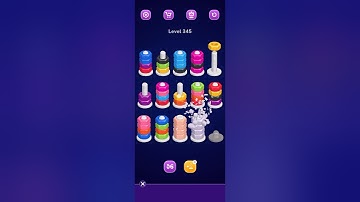 Nut Sort Level 345 Walkthrough | Nuts — Color Sort 345 solution