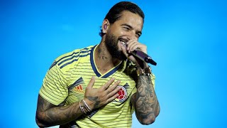 Maluma Performed His World Cup Anthem ’Tukoh Taka’ On ’The Voice’