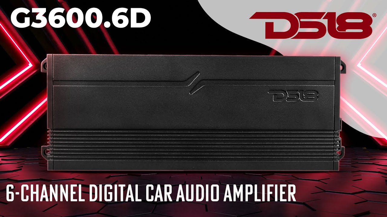 DS18 6-Channel Class D Full Range Amplifier