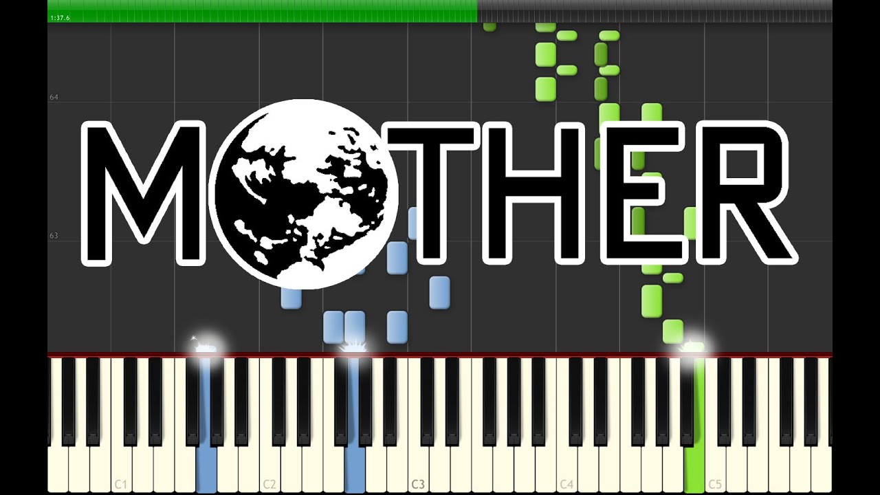 Mother 2 Earthbound Humoresque Of A Little Dog Piano Tutorial Synthesia Youtube