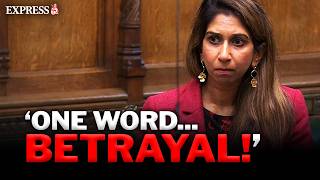 Suella Braverman calls out Labour's 'BETRAYAL' of British veterans in Commons speech