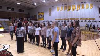 McCutcheon High School - 2015-16 Seda Voca Choir - National Anthem