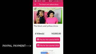 Valisimo Sewing Tutorial App screenshot 4