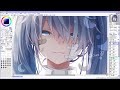 【ローリンガール】初音ミク描いてみた【イラストメイキング】