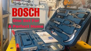 Unboxing & Review Tool Kit BOSCH 108 in Multi-function Household Tool Kit