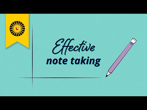 Skills Booster | Effective note-taking