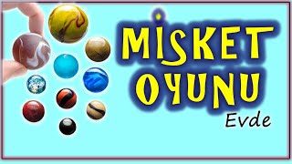 Evde misket oyunu nasıl oynanır | Bilye oyunu oyna | Türkçe kısa anlatım video Resimi