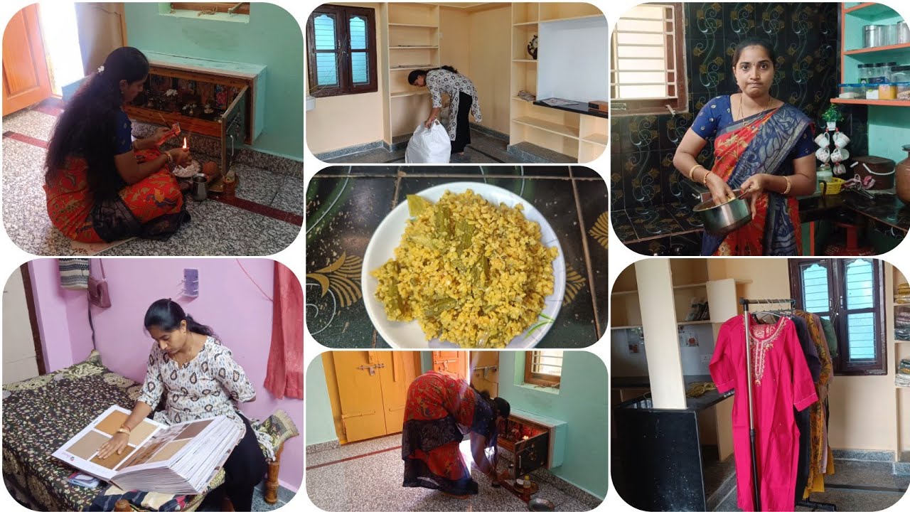 నా రెండో శ్రావణ శుక్రవారం పూజ|ఆడవాళ్ళకి నిజంగా ఇది ఒక అదృష్టమే|కొత్త ఇంటికి cupboards select చేస్తూ.