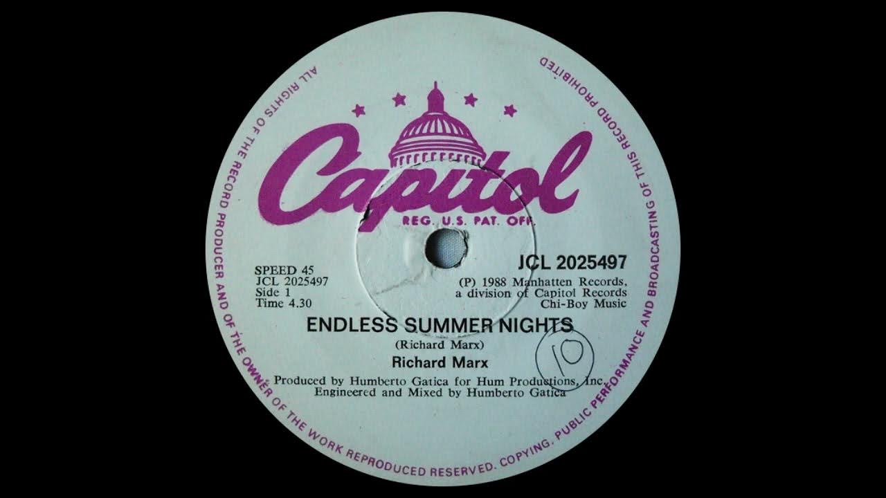 Richard Marx - Endless Summer Nights (HQ Audio) Richard Marx - Endless Summer Nights (HQ Audio)
