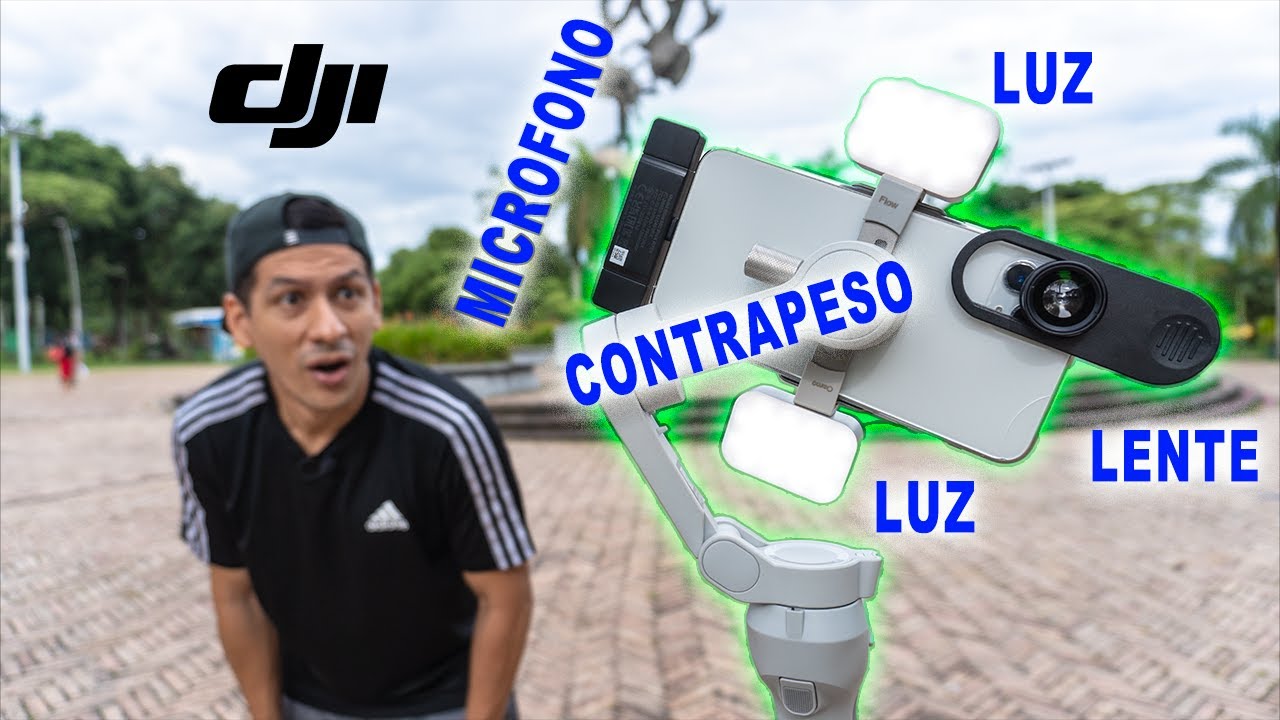 ¿Puede el DJI OSMO MOBILE SE usar ACCESORIOS?