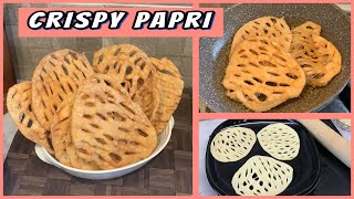 Crispy Papri Recipe | Crispy Papdi Recipe | Unique Style Papri@curiouscuisinesarsala