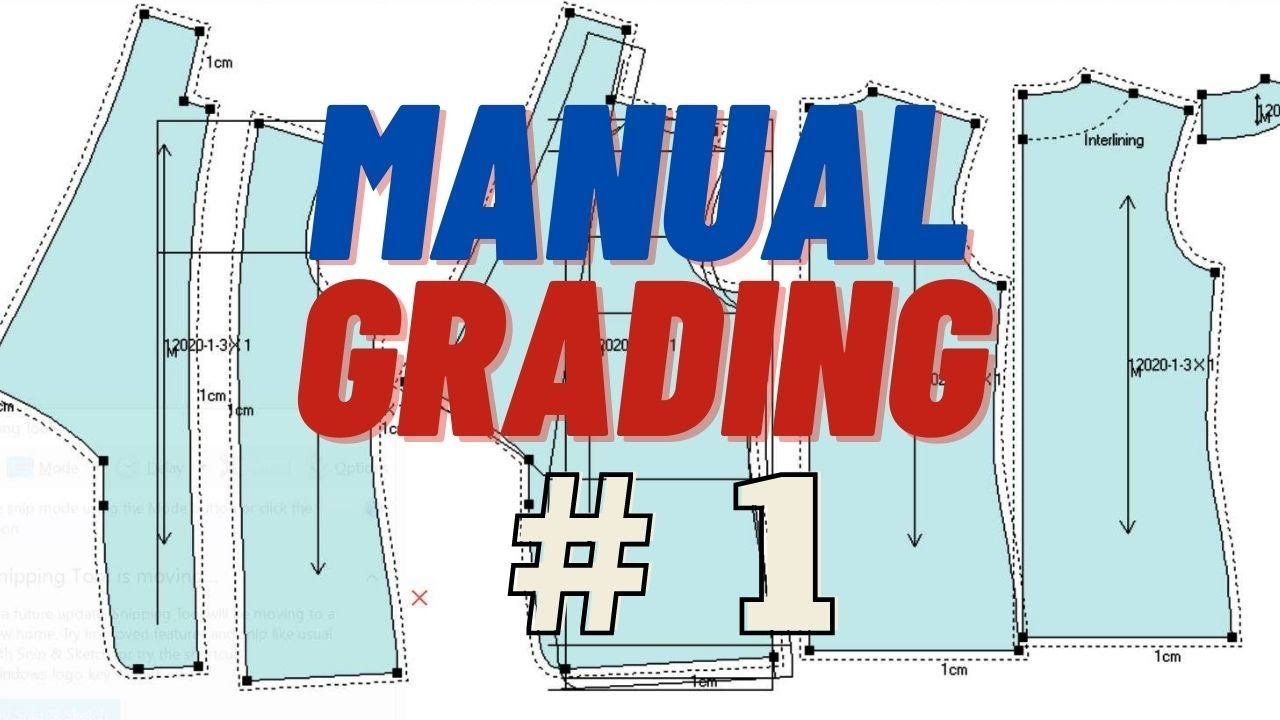 MANUAL GRADING POLA BAJU