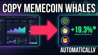 Live Copy Trade Memecoin Whales Automatically | Solana Copy Trading Bot Tutorial