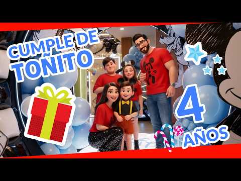 Toñito's 4th Birthday - Marcela Mistral