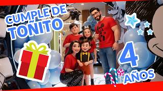 Cumpleaños Toñito 4 Años - Marcela Mistral
