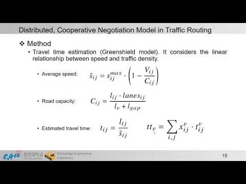 Cooperative Negotiation in Connected Vehicles for Mitigating Traffic Congestion - IDC 2021