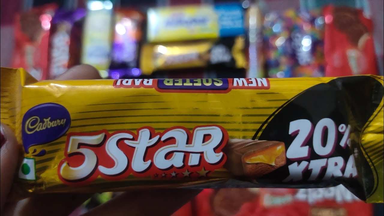 unboxing cadbury 5 star  20% extra