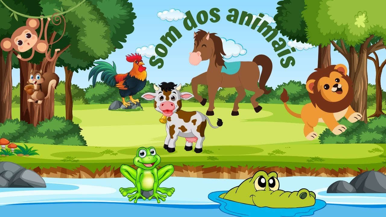 Som dos Animais - Vídeo infantil educativo - Estimulação e ...