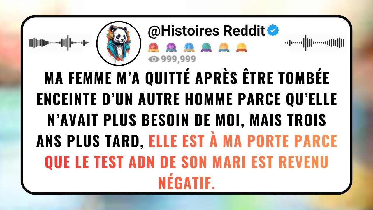 « Le bébé n’est pas de toi. » C’est la phrase qu’elle m’a lancée ce soir-là, assise sur notre canapé, sans un tremblement dans la voix. Pas de larmes, pas de pardon, juste une annonce glaciale,...