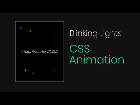 Happy New Year 2022 | CSS Animation | csPoint Web Designing Tutorials