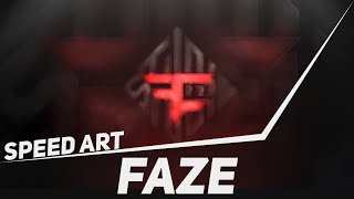 Photoshop Speed Art #33: FaZe Studios Header | BazDZN