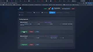 User Guide for work flow application