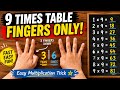 Times Table Finger Trick! #mathstricks #ninthgrade