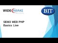 SEM3 WEB PHP Basics Live