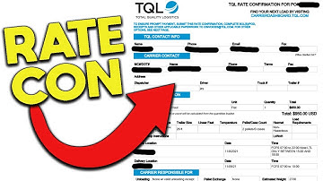 Everything You MUST Know About Rate Cons in Trucking Box Truck Business