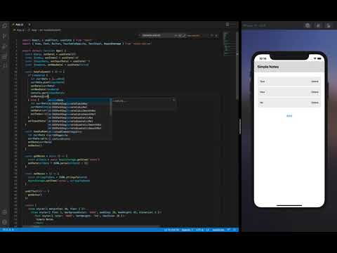 React Native | Simple Note app With Async Storage Part 6