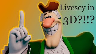 Doctor Livesey Walking but it's 3D animation! screenshot 4