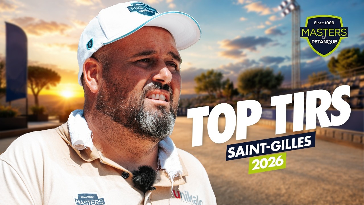 Miniature : Durk, Rocher, Bonetto : Les plus beaux points à Saint-Gilles-Croix-de-Vie (Masters de pétanque 2026)