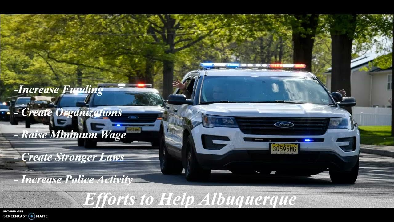 Albuquerque Crime Rate Proposal Video YouTube