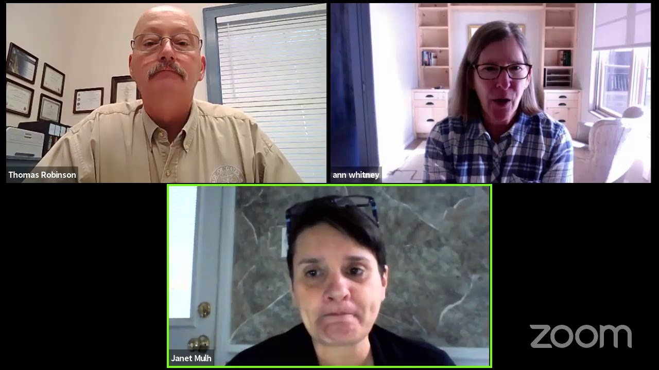 Gates Mills Insurance Committee Zoom Meeting