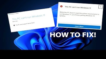 TPM 2.0 & Secure Boot Installation Problem in Windows 11 (Solved)