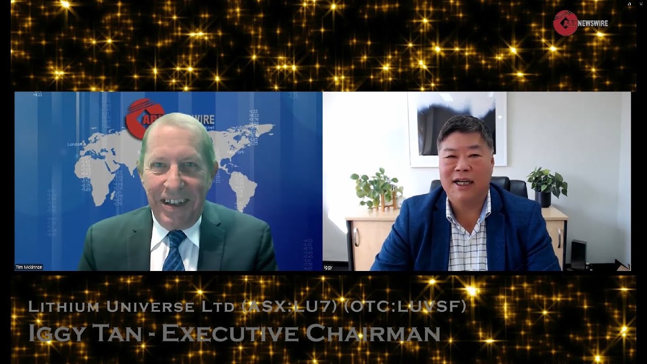 Lithium Universe Ltd (ASX:LU7) Interview with Executive Chairman Iggy Tan