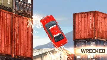 EPIC FAIL CRASH on Mitsubishi Lancer EVO VI in Need For Speed: No Limits