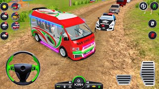 Real Van Driving Simulator Games 2026 | Minibus Realistic Offroad Driving Games | Android Gameplay