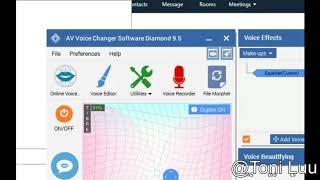 How to change voice while video call in Amazon Chime screenshot 4