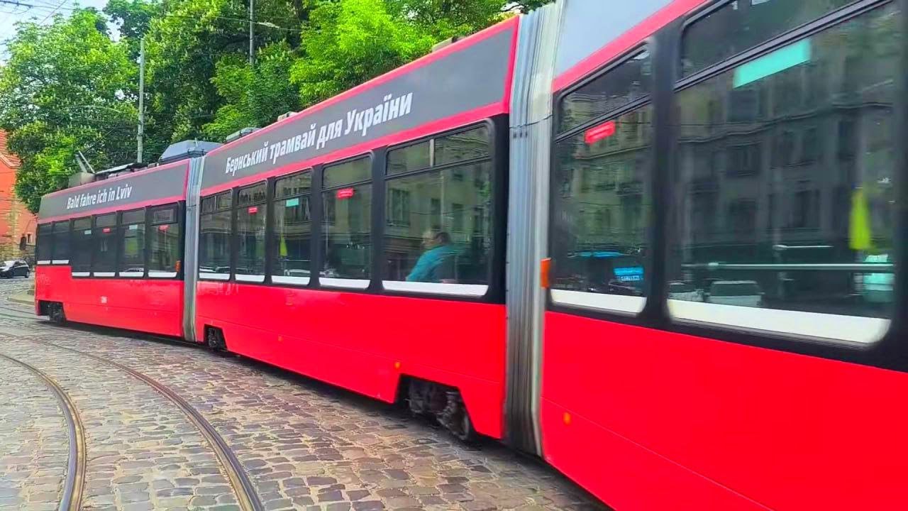 Львів 2025 || маршрут трамвая N1 Бандери, Дорошенка, Площа Ринок, Личаківська, Мечникова, Погулянка