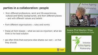VAAP Forum 2018 - Creating and sustaining networks and partnerships