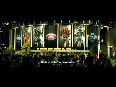 Real Steel Official Trailer Turkish subtitle
