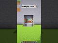 Minecraft Creeper Piston Door 🤡