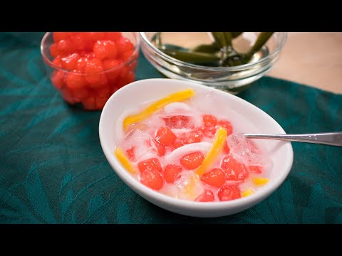 Red Rubies Dessert Recipe (Tub Tim Grob) ทับทิมกรอบ - Hot Thai Kitchen