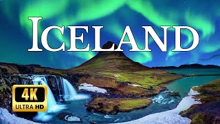 Fly Over Iceland in 4K (60 FPS) | With Relaxing Music