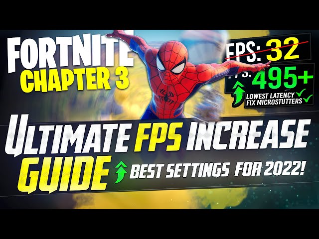 Fortnite performance guide: best settings, fps boost, and more