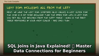 SQL Joins in Java Explained! 🚀 Master Data Connections for Beginners