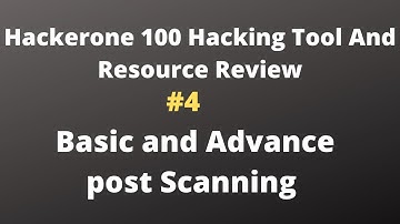 Basic And Advance Port Scanning | 100 Hacking tools And Resource #4 #naabu